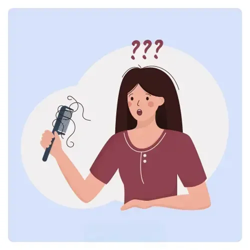 آزمایش-ریزش-مو